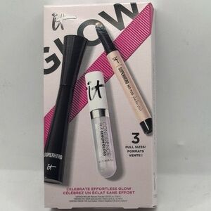 IT Cosmetics Celebrate Effortless Glow Superhero Mascara and Gloss Set -